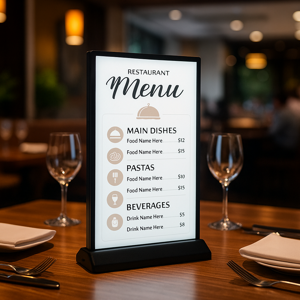 Ultra Thin Lightbox with Built-In Power Bank – ledmesee | Double-Sided