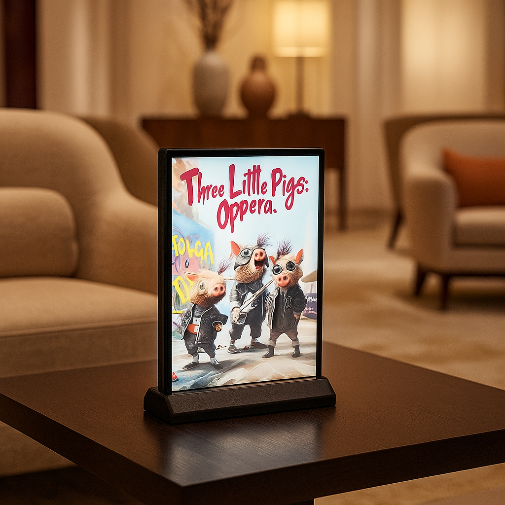 Ultra Thin Lightbox with Built-In Power Bank – ledmesee | Double-Sided