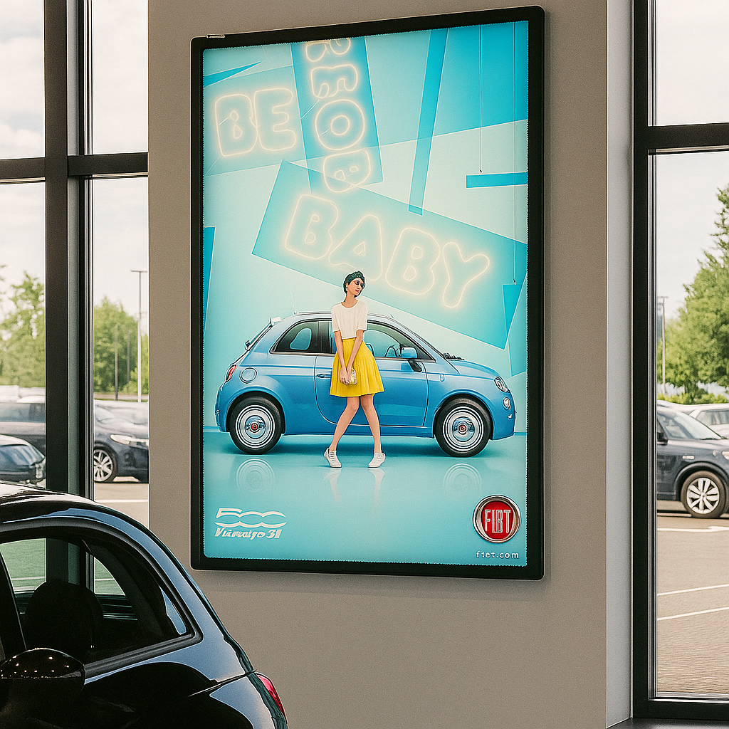 Ultra Thin Lightbox – ledmesee | single-sided