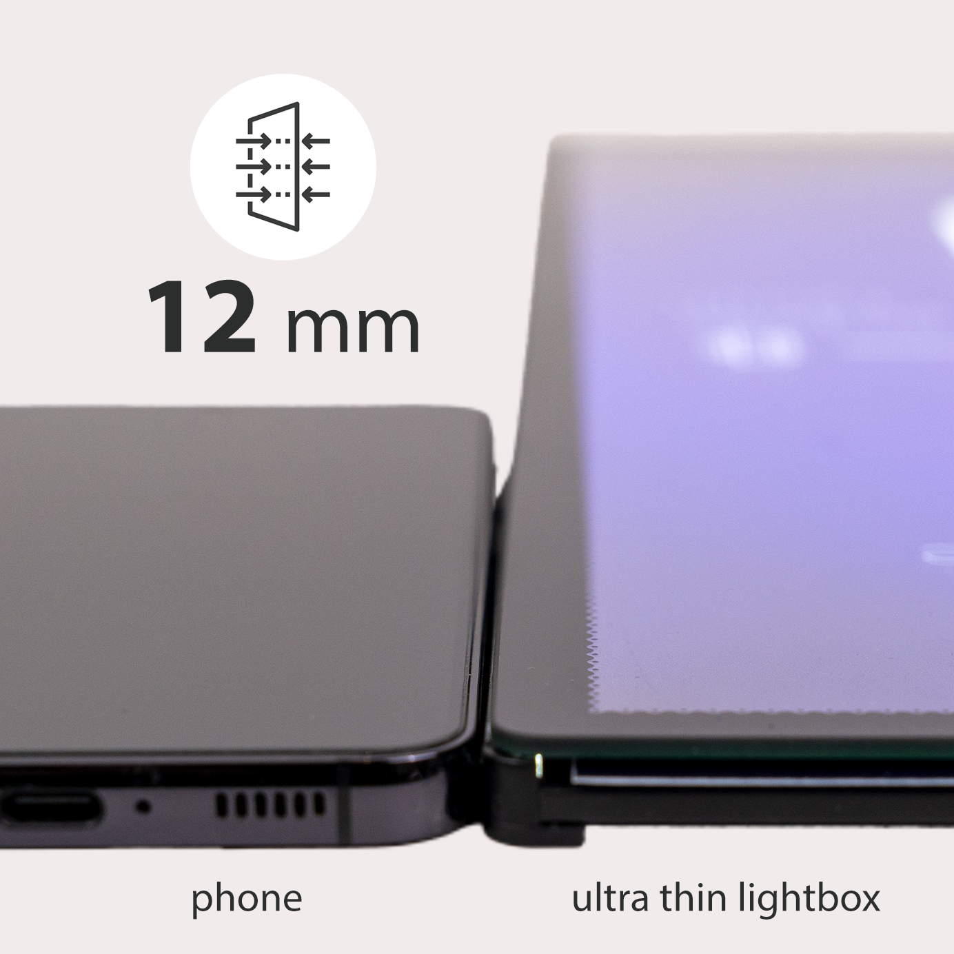 Ultra Thin Lightbox – ledmesee | single-sided
